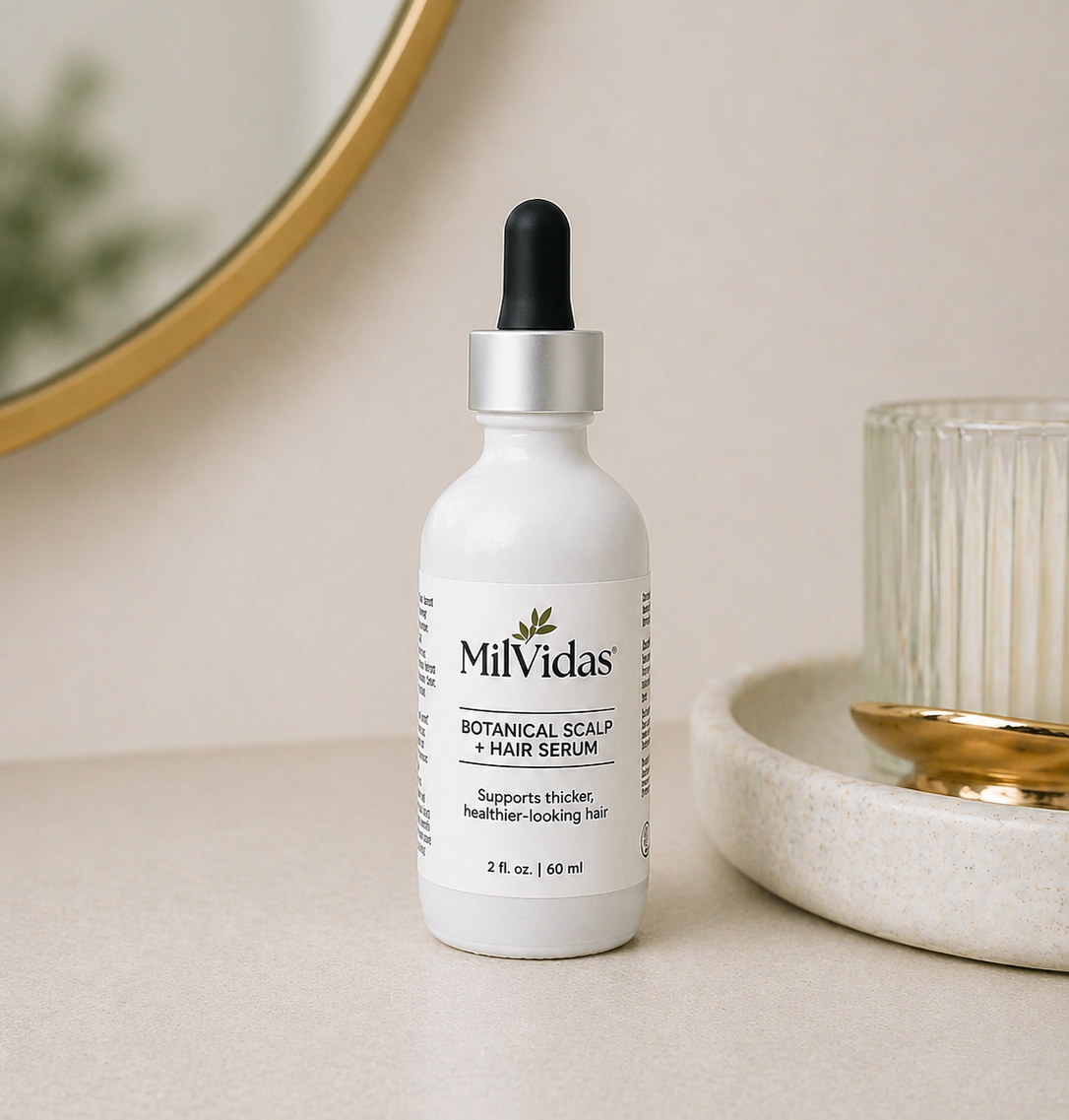 Botanical Scalp + Hair Serum Bottle