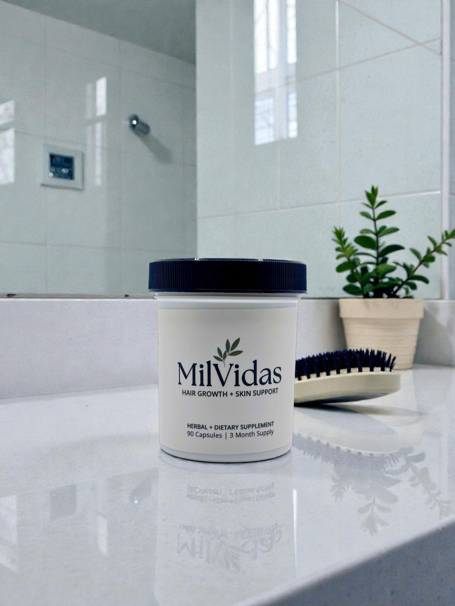 MilVidas™ Hair Growth + Skin Support Supplement