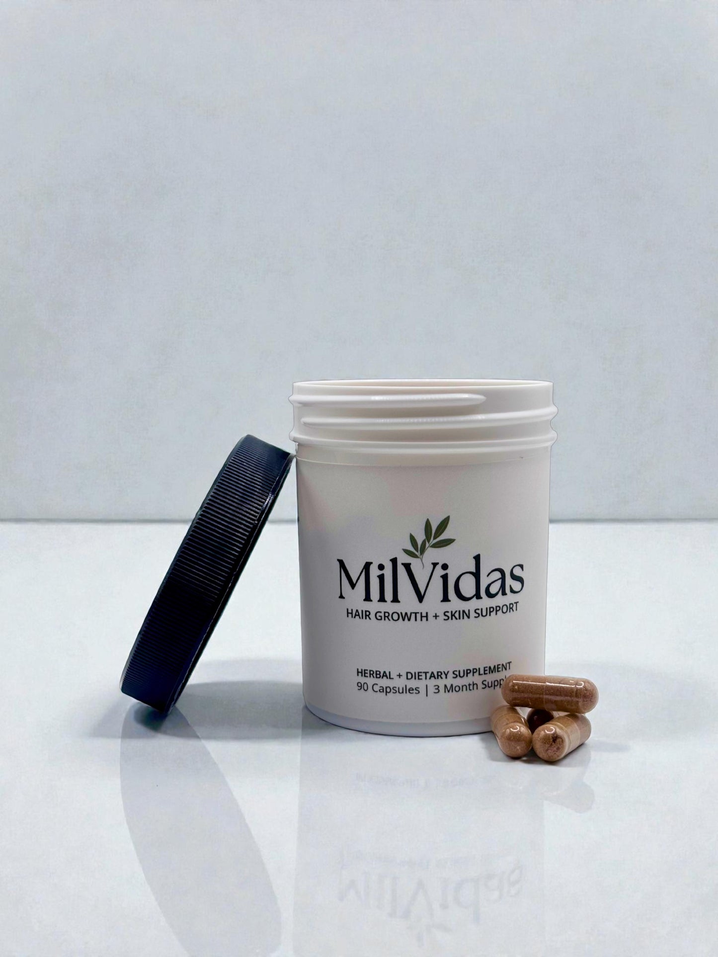 MilVidas™ Hair Growth + Skin Support Supplement